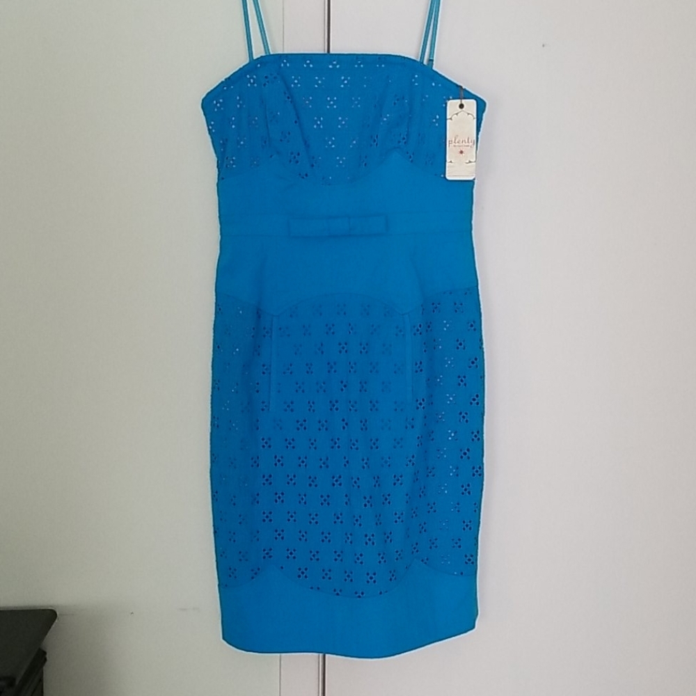 Plenty blue dress NWT